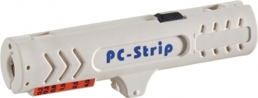 Abmantelungswerkzeug PC-Strip Gesamtlänge 124 mm Arbeitsbereich D. 5,0 - 13,0 mm 0,2 - 4,0 (Litze) mm² JOKARI